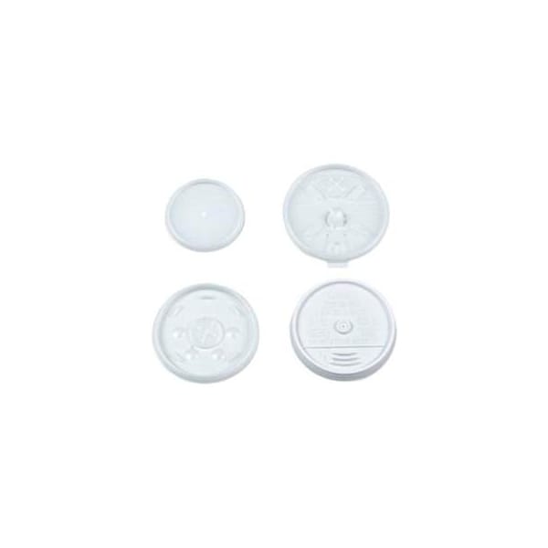 Lagasse Dart® Plastic Lids, Fits 4oz. Cups, Translucent, 1000 ct DCC 4JL Zoro